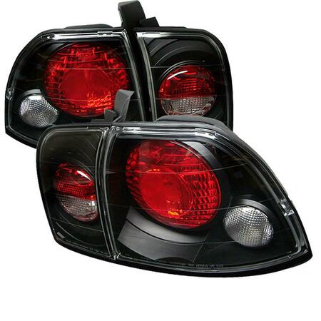 SPYDER Honda Accord 1996-1997 Euro Style Tail Lights - Black S2Z-5004215